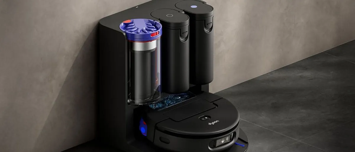Robot aspirador y fregasuelos Dyson Spot+Scrub AI con cámara de IA