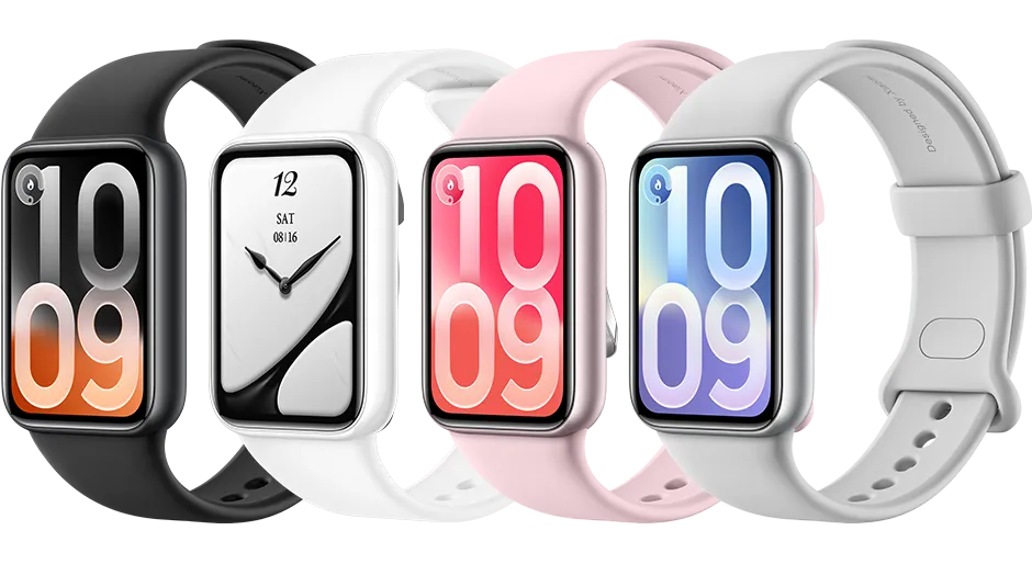 Pulsera de actividad Xiaomi Smart Band 10 Pro con pantalla AMOLED encendida