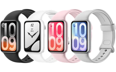 Pulsera de actividad Xiaomi Smart Band 10 Pro con pantalla AMOLED encendida